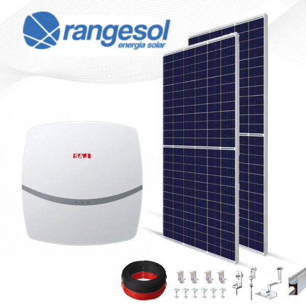 GERADOR SOLAR - SAJ 9,96 KWP MON. 220V SOLO (8K/415W)